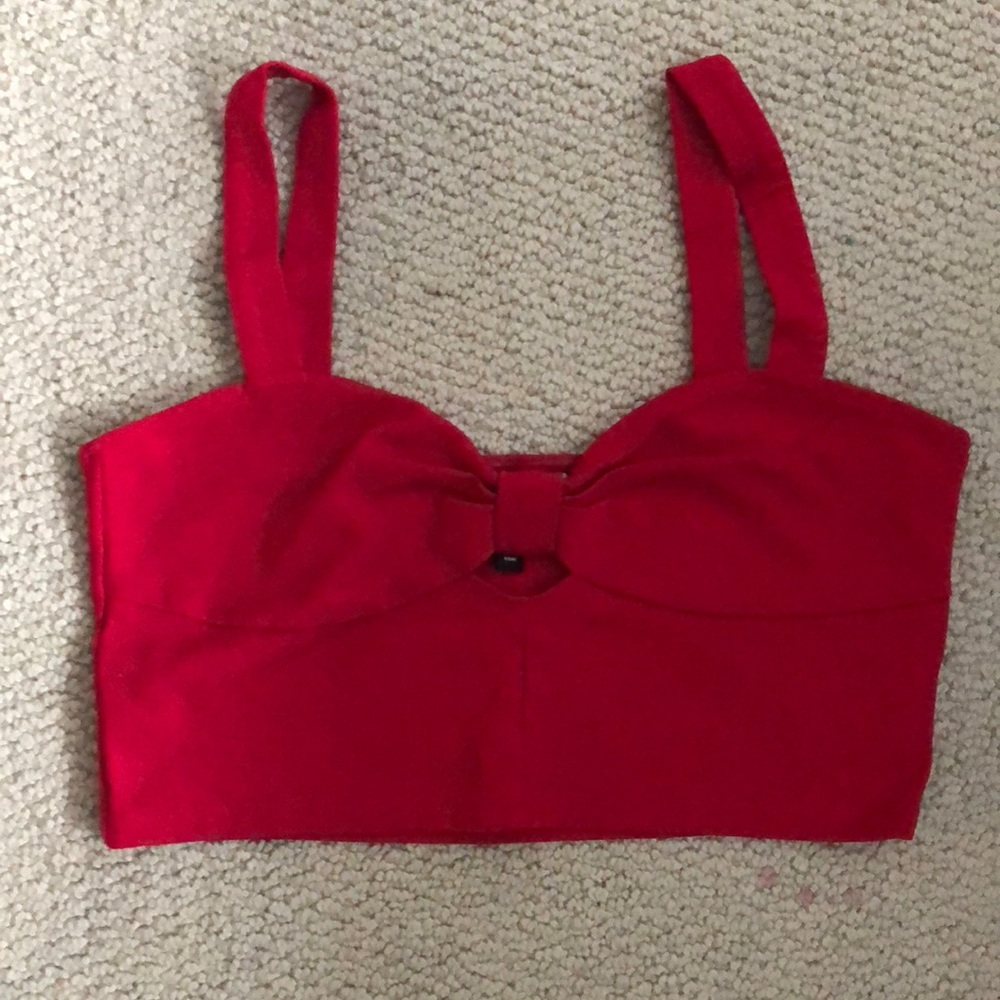 Fun summer crop top!